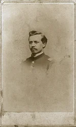 Otto Lademann. (Capitán, Compañía F, 3ª Infantería Voluntaria de Missouri)